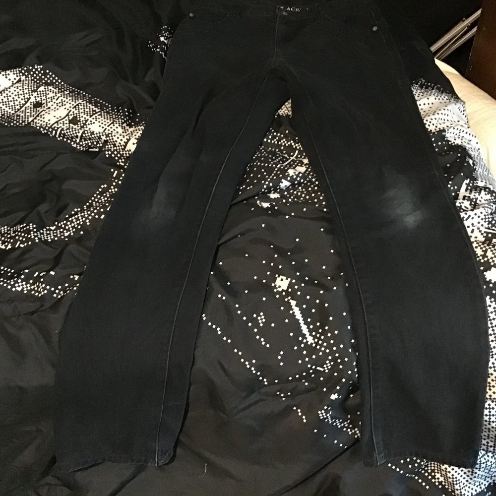 Old Navy Boys Skinny Jeans Black Size 16